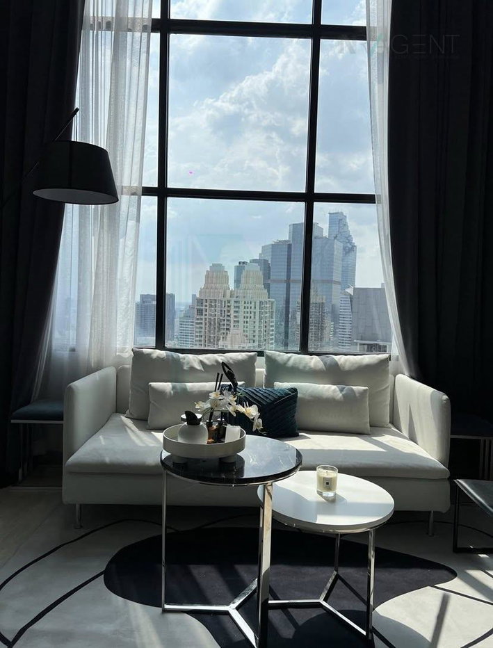รูป 🎊 ให้เช่าคอนโด ไนท์บริดจ์ ไพร์ม สาทร อาคาร 1 ชั้น 42 Duplex ขนาด 38 ตรม ใกล้ Empire Tower - รูปที่ 1/8