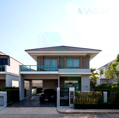 ขายบ้านเดี่ยว : 📌 ขายบ้านเดี่ยว โครงการ เพอร์เฟค เพลส สุขุมวิท 77 - สุวรรณภูมิ 2 ชั้น 4 ห้องนอน 3 ห้องน้ำ