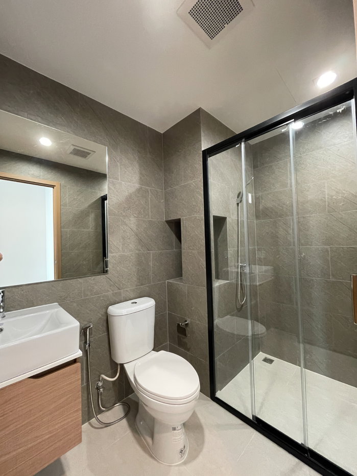 รูป ห้องใหญ่ที่สุด ห้องใหม่ คอนโด เดอะ ลิฟวิ่น รามคำแหง ชั้น 23 ขนาด 61 ตรม ใกล้ The Mall บางกะปิ - รูปที่ 13/55