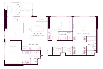 Condos for sale : 3-BR Condo at WIDEN By Sansiri in Thung Maha Mek (ID 2866678)
