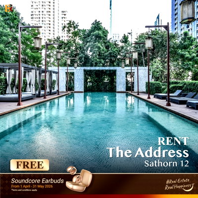 เช่าคอนโด BTS เซนต์หลุยส์ : เช่าคอนโด 💚 The Address Sathorn 12 ห้อง1นอน 56ตรม 30k 🛋️ ห้องสวย เฟอร์ครบ ใกล้ BTS เซนต์หลุยส์ 