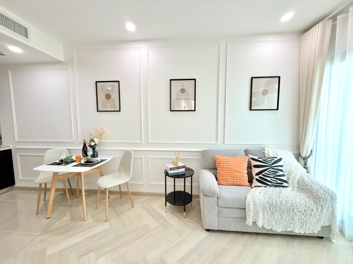 รูป ขาย คอนโด รีโนเวทใหม่สวยกริ๊บ  วิวสวย 🔥 The Rich Sathorn-Taksin เดอะริช สาทร-ตากสิน ✅  ติด BTS วงเวียนใหญ่ เดินทางเข้าเมืองสะดวก - รูปที่ 5/15
