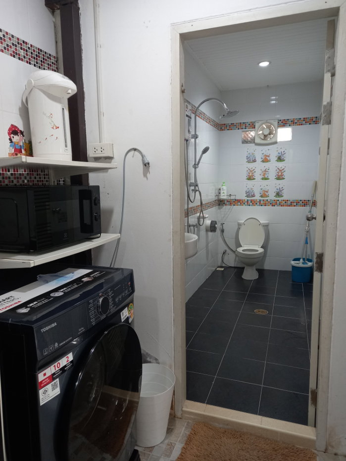 รูป 🏡TH151 | ให้เช่าทาวน์โฮมหลังมุม (หน้ากว้าง 9 ม.) The Town เพิ่มสิน 1 อารมณ์บ้านเดี่ยว เฟอร์ฯ ใหม่ ฟรี Wi-Fi! - รูปที่ 8/9