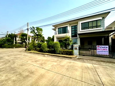 เช่าบ้านเดี่ยว ถนนพุทธมณฑล สาย 4 : 🏡ND0541🏡ให้เช่า บ้านเดี่ยว บางกอก บูเลอวาร์ด ปิ่นเกล้า - เพชรเกษม หลังมุม 