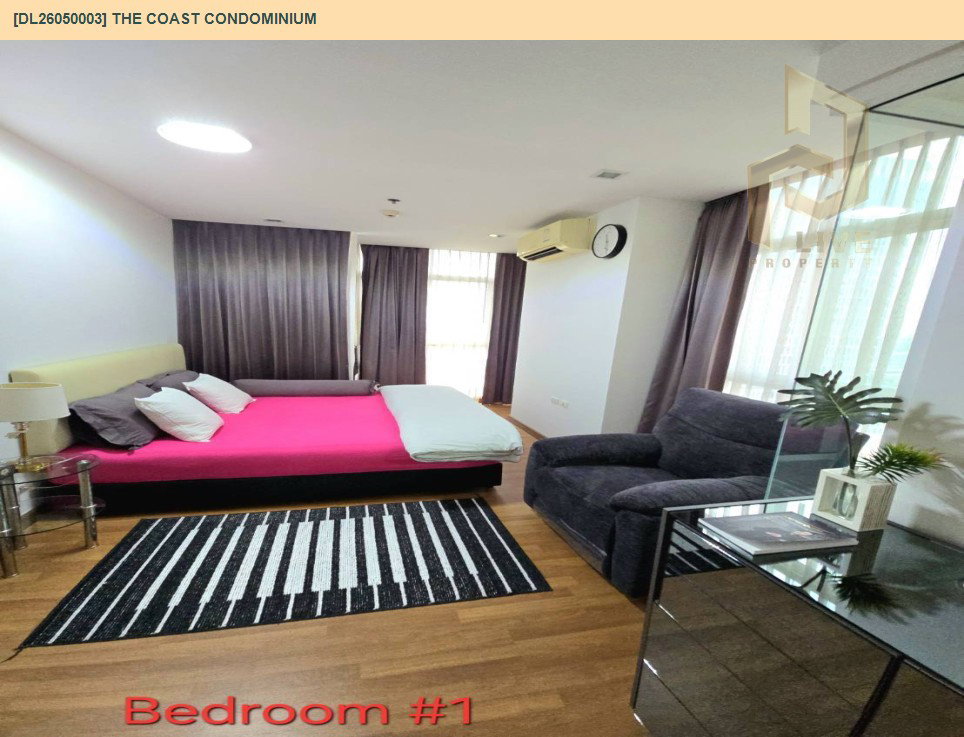 รูป DL26050003 ให้เช่าคอนโด เดอะ โคสต์ คอนโดมิเนียม (The Coast Condominium) ใกล้ BTS บางนา พร้อมเข้าอยู่ โทรด่วน 0614453194 LineID @162cjixi - รูปที่ 2/16