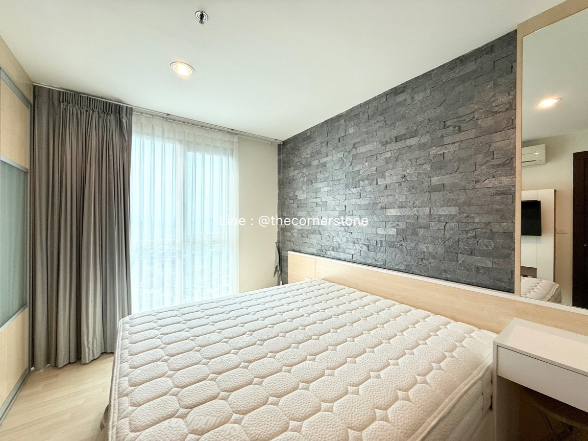 picture Ready to move in " 𝐑𝐇𝐘𝐓𝐇𝐌 𝐑𝐚𝐭𝐜𝐡𝐚𝐝𝐚 "  1 Bedroom Size 46 Sq.m. Near : MRT- Ratchada  - 2/13