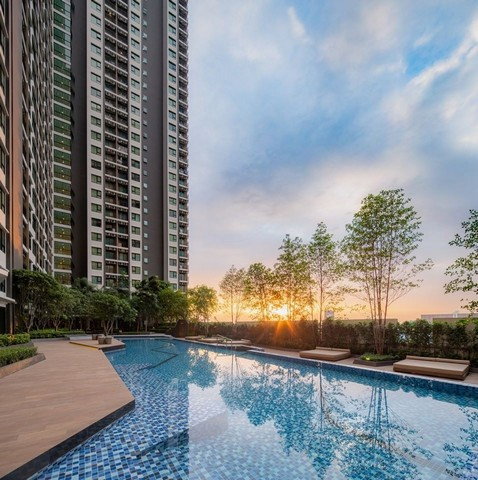 รูป 📣ให้เช่าลดราคาลง!!! เพียง 8,500 คอนโด Kensington สุขุมวิท - เทพารักษ์ ติด MRT ทิพวัล  💜  ชั้นสูง วิวเมือง ไม่บล็อค ปลอดโปร่ง เดินทางไปสำโรงก็สะดวก  - รูปที่ 14/15