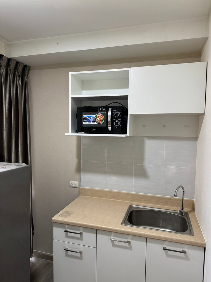 รูป ให้เช่าห้องใหม่เพิ่งรีโนเวทเสร็จ!!! PLUM CONDO พลัม คอนโด พาร์ค รังสิต เฟส 1 ใกล้ม.กรุงเทพ ตึก A ชั้น 2 เฟอร์ครบ เข้าอยู่ได้เลย - รูปที่ 2/9