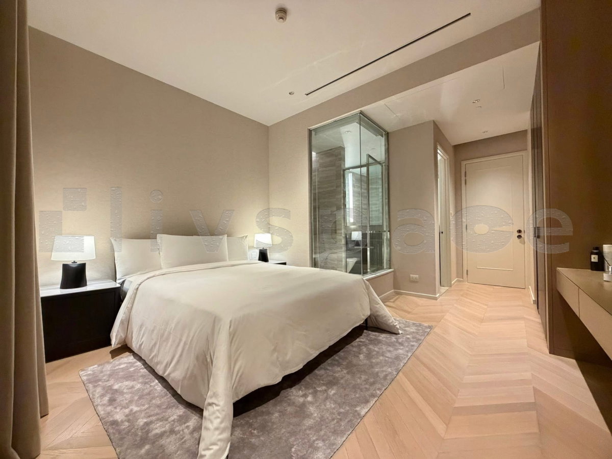 รูป ▚ LI219ツ ให้เช่า: Four Seasons Private Residences Bangkok ✨ 2 ห้องนอน 124 ตร.ม. ชั้นสูงมาก วิวแม่น้ำเจ้าพระยาแบบพาโนรามา ไม่บล็อกวิว! 🏙️🌊 - รูปที่ 4/5