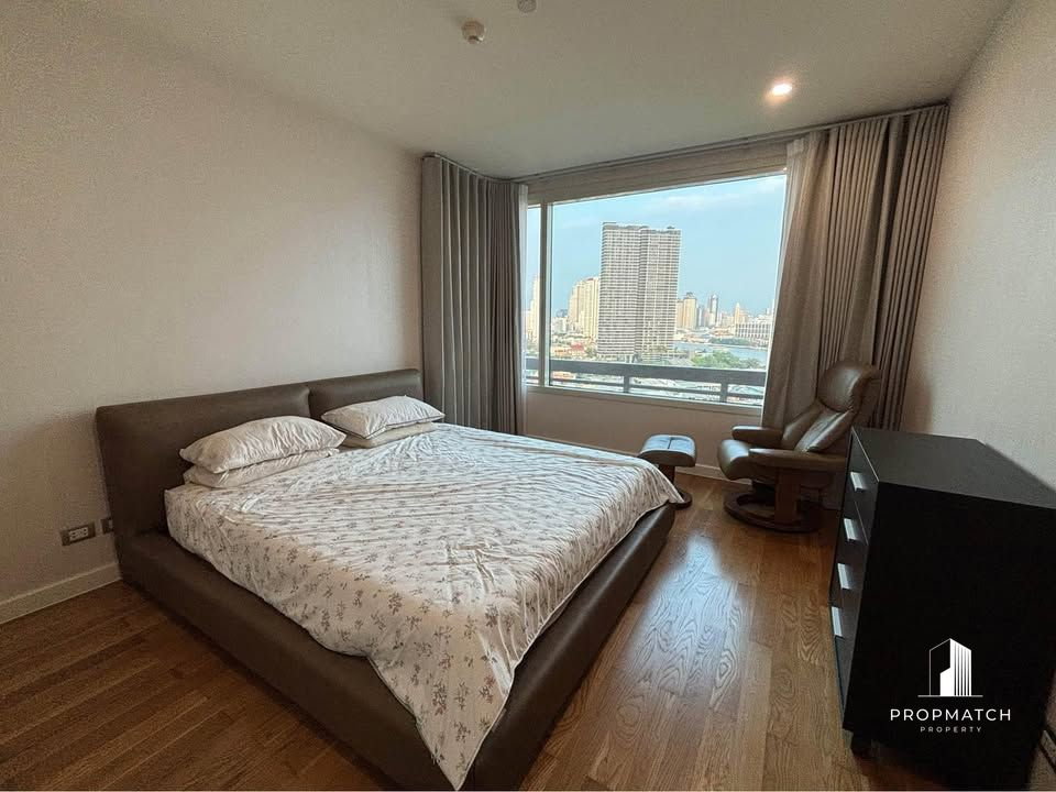 รูป PM037605 ✨Flash Deal ✨ Watermark Chaophraya River (2Bed 2Bath 95 SQM.) พร้อมอยู่ ! เพียง 42,000 บาทต่อเดือน Tel.0981315848 @propmatch - รูปที่ 4/10