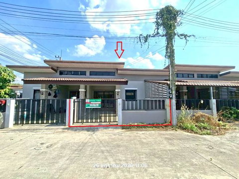 ทาวน์เฮ้าส์ 21 ตร.วา บ้านสุขใจ สุขสบาย 5 ปลวกแดง ระยอง 1.6M