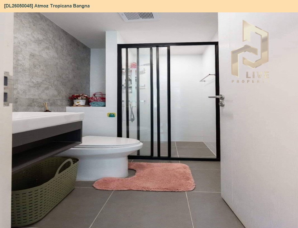รูป DL26050045 ให้เช่าคอนโด แอทโมซ ทรอปิคาน่า บางนา (Atmoz Tropicana Bangna) ใกล้ - พร้อมเข้าอยู่ โทรด่วน 0653619502 LineID @897iyzll - รูปที่ 10/12
