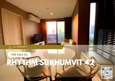 ขายคอนโด : ขายด่วน 🔥 Rhythm Sukhumvit 42 🔥 วิวสวย เฟอร์นิเจอร์ และ เครื่องใช้ไฟฟ้าครบ ใกล้ BTS เอกมัย
