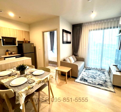 Condos for rent Suwannaphum International Airport : (Ready to move in) Fully Furnished 2 Bed Condo Next to Mega Bangna