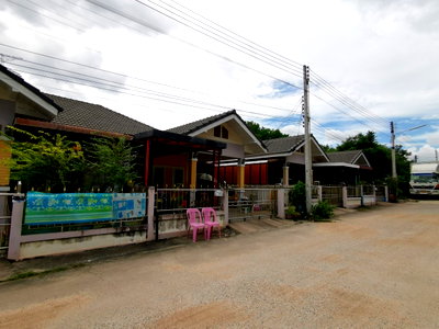 บ้านเดี่ยว ซีเค พลาซ่า : บ้านแฝด 36 ตร.วา บ้านเฟื่องฟ้า ปลวกแดง ปลวกแดง ระยอง 1.8M