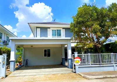 บ้านเดี่ยวให้เช่า : 🏡✨ บ้านเดี่ยวสวย Villaggio ศรีนครินทร์ – บางนา 1 3 ห้องนอน 3 ห้องน้ำ ใกล้ Mega Bangna พร้อมอยู่ เฟอร์ครบ! \