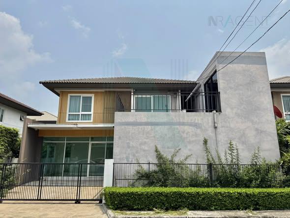 รูป 📌 ขายบ้านเดี่ยว โครงการ มัณฑนา เลค วัชรพล 2 ชั้น 3 ห้องนอน 3 ห้องน้ำ - รูปที่ 1/8