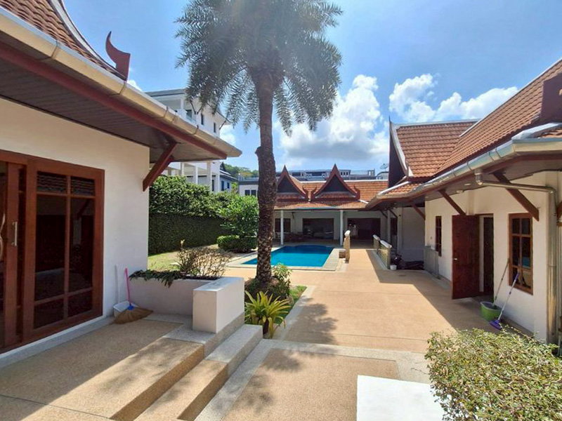 รูป ขายพูลวิลล่าสไตล์ไทย หรู – ฉลอง–ราไวย์ ภูเก็ต | 4 ห้องนอน บนที่ดิน 800 ตร.ม. - รูปที่ 4/16