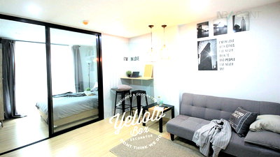 Condos for rent MRT Lat Phrao 101  : 🎊 For Rent Condo THE NICHE ID  LADPRAO 130 Building C, Floor 3,1 bed room, Room size 31 sqm