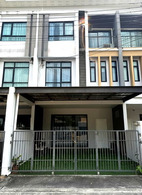 ทาวน์โฮม กรุงเทพมหานคร : S1208 🏡 ขาย ทาวน์โฮม 3 ชั้น Patio Ramintra Watcharapol 🚗 ใกล้ทางด่วน เข้า-ออกเมืองสะดวก   เพียง 5.99 ล้านบาท