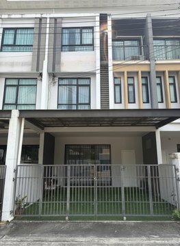 S1208 🏡 ขาย ทาวน์โฮม 3 ชั้น Patio Ramintra Watcharapol 🚗 ใกล้ทางด่วน เข้า-ออกเมืองสะดวก   เพียง 5.99 ล้านบาท