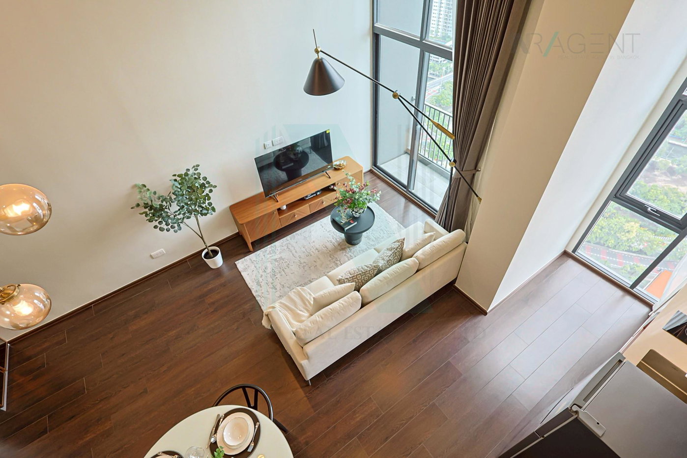 รูป 🔺 ขายคอนโด ซี เอกมัย อาคาร 1 ชั้น 40 Duplex ขนาด 67 ตรม ใกล้ ตลาดสดเอกมัย - รูปที่ 6/8