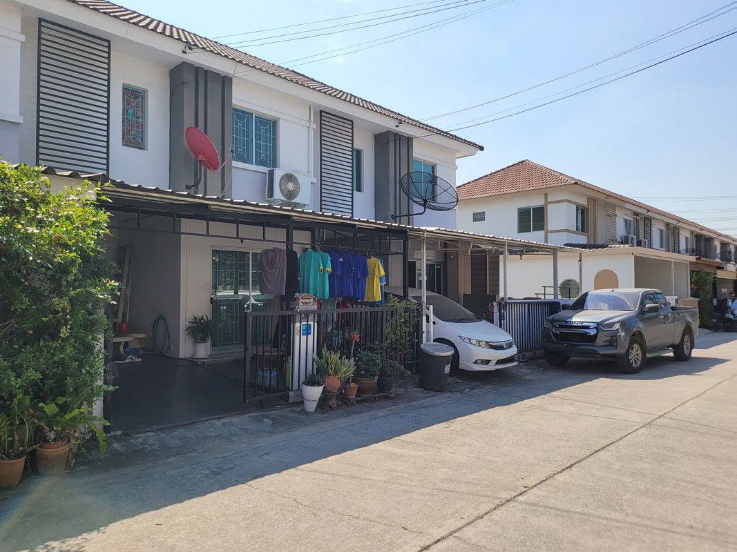 รูป ทาวน์เฮ้าส์ 17.4 ตร.วา พฤกษา 85 หนามแดง-เทพารักษ์ บางพลี สมุทรปราการ 1.9M - รูปที่ 2/2