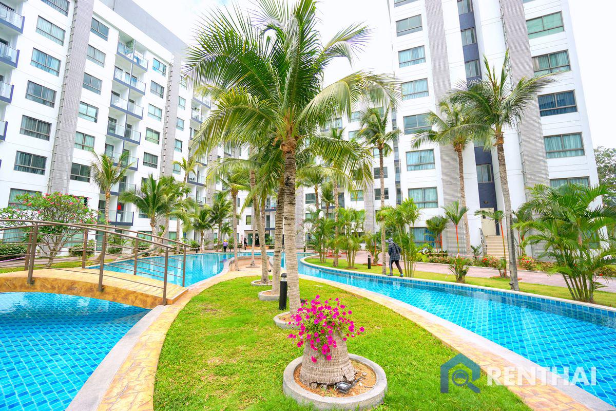 รูป คอนโด 1 ห้องนอนให้เช่าที่ Arcadia Beach Resort, พัทยา - เฟอร์นิเจอร์ครบครัน - รูปที่ 14/21