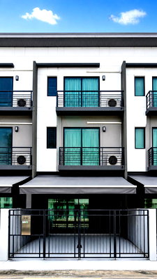 Townhouses for sale Nonthaburi : 📌 For Sell Town house BAAN KLANG MUANG RATCHAPHRUEK - RAMA 5 3-story 3 bedroom 3 bathroom