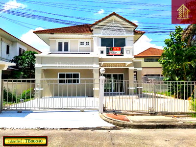 ขายบ้านเดี่ยว : บ้านเดี่ยว เพอร์เฟค พาร์ค เคหะร่มเกล้า 64 หลังริม รีโนเวทใหม่ 
