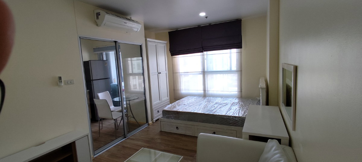 รูป ห้องพร้อมอยู่  เพิ่ง renovate เสร็จ มีเครื่องซักผ้า ชั้น 18 ไม่ไกลจากลิฟท์  - รูปที่ 3/5