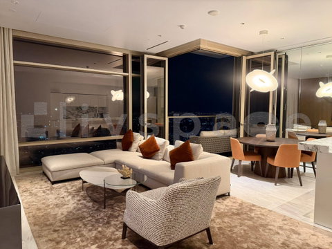 ▚ LI219ツ ให้เช่า: Four Seasons Private Residences Bangkok ✨ 2 ห้องนอน 124 ตร.ม. ชั้นสูงมาก วิวแม่น้ำเจ้าพระยาแบบพาโนรามา ไม่บล็อกวิว! 🏙️🌊