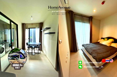 Condos for rent RCA : Highlight✨ 1 Bed 🚇 Near MRT Rama 9💥📲 Line: @homeavenue ⭐HA-14