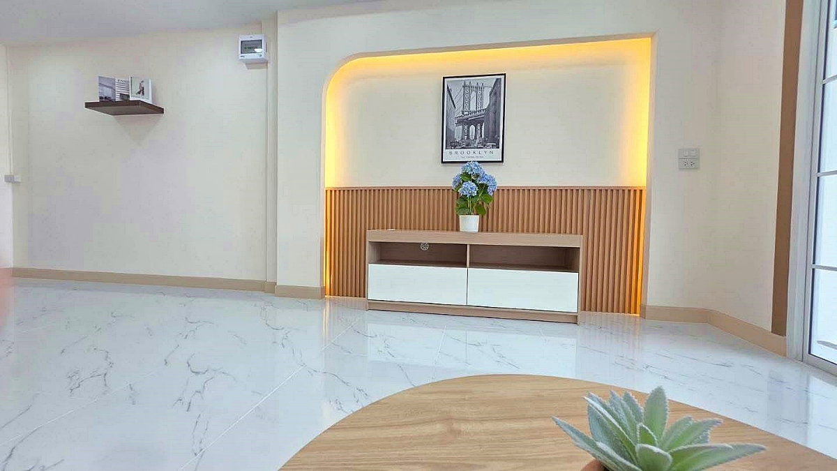 รูป บ้านสวย พร้อมอยู่  #หมู่บ้านบัวทอง 1 ทาวน์เฮ้าส์ 2 ห้องนอน   MRT สถานีคลองบางไผ่ อยู่หน้าหมู่บ้าน  ใกล้เซ็นทรัล เวสเกต - รูปที่ 5/13