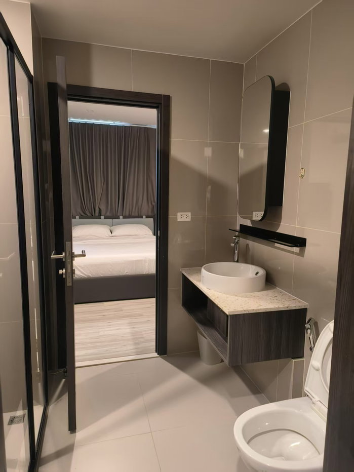 picture Ready to move in, one bed🌿XT Huaikhwang🌿 Nice room fully decoration - 9/10
