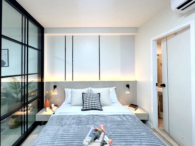 ขายคอนโด : ขายคอนโด City Home รัชดา-ปิ่นเกล้า ห้องสวย พร้อมเฟอร์นิเจอร์ใหม่หมด