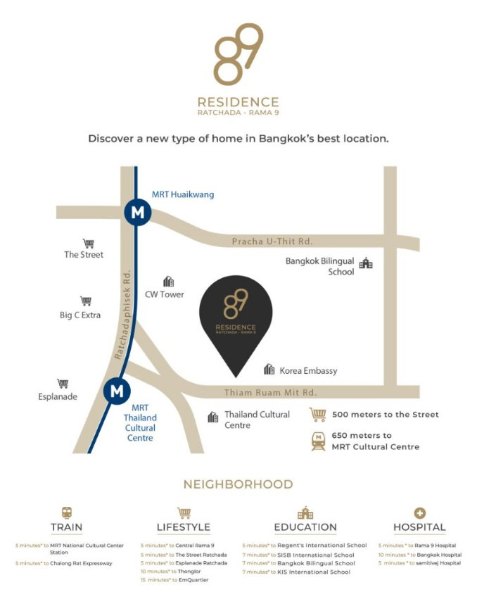 รูป P0556/ให้เช่าบ้านหรูใจกลางเมือง: 89 เรสซิเดนซ์ รัชดา-พระราม 9 (89 Residence Ratchada-Rama 9) - รูปที่ 16/17