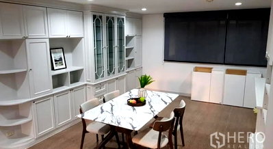 เช่าคอนโด BTS เซนต์หลุยส์ : For rent 2 Bedroom Condominium in Sampoom Garden in Si Lom, Bang Rak, Bangkok BTS Chong Nonsi HRE00692