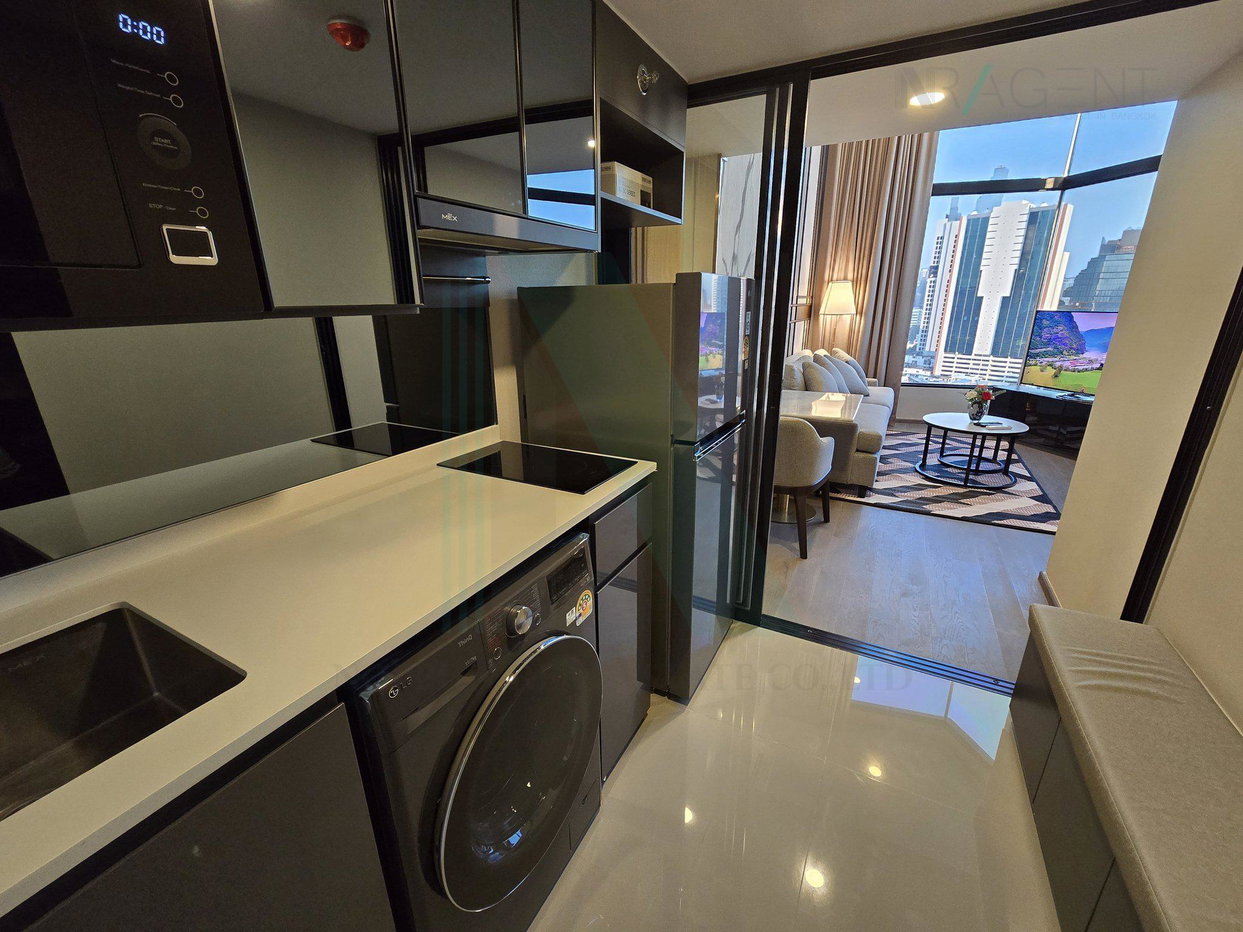 picture 🚩 For rent condo PARK ORIGIN CHULA - SAMYAN Building , Floor 19,Duplex 2 bed room, Room size 48 sqm - 6/8