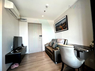 Condos for rent : 🔺 For rent condo THE POLITAN RIVE Building 1, Floor 31,1 bed room, Room size 25.00 sqm