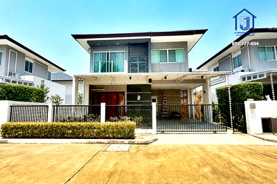 บ้านเดี่ยว เขตประเวศ : ขายบ้านเดี่ยว 2 ชั้น หมู่บ้านเดอะวัน ไลฟ์ บางนา ซอยนัมเบอร์วัน-ราม2 ถนนคู่ขนานกาญจนาภิเษก   ใกล้เมกาบางนา & รร.สาธิต ม.รามฯ 2