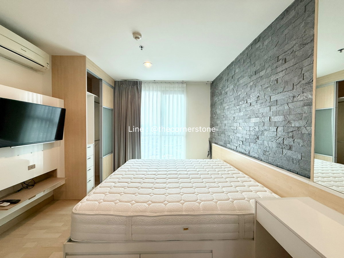picture Ready to move in " 𝐑𝐇𝐘𝐓𝐇𝐌 𝐑𝐚𝐭𝐜𝐡𝐚𝐝𝐚 "  1 Bedroom Size 46 Sq.m. Near : MRT- Ratchada  - 1/13
