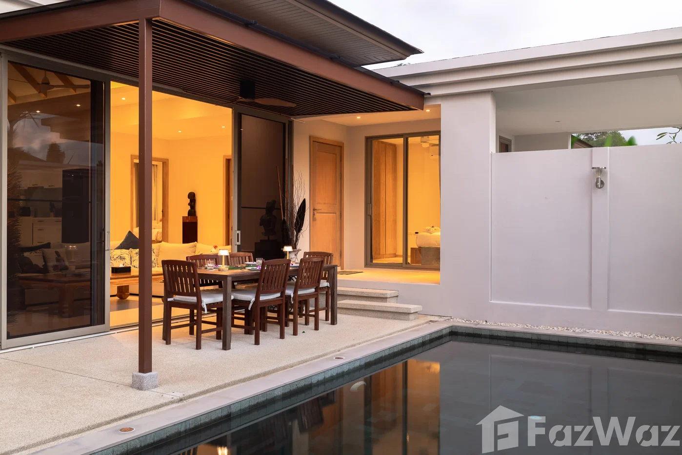 รูป วิลล่าให้เช่า 3 ห้องนอน ในโครงการ ตรีชฎา ทรอปิคอล 6243768 - รูปที่ 52/59