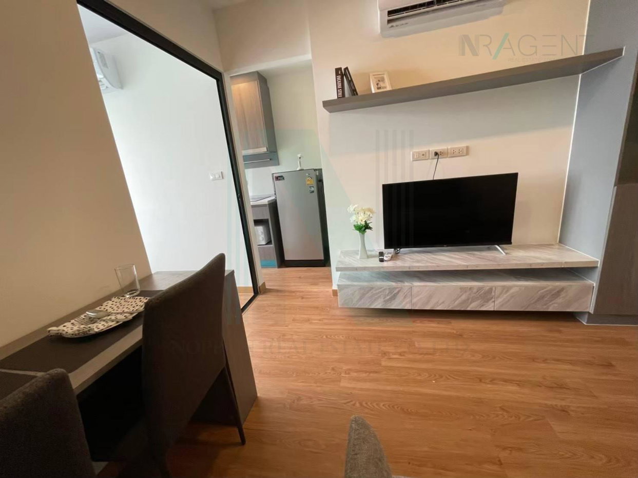 รูป 🚩 ให้เช่าคอนโด แม็กนิกซ์ รามอินทรา 21 อาคาร 1 ชั้น 4 1 ห้องนอน ขนาด 23 ตรม ใกล้ เดอะแจส รามอินทรา - รูปที่ 6/8