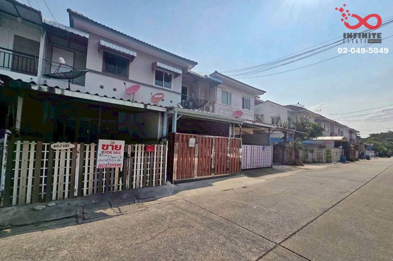 รูป ขายทาวน์เฮาส์ หมู่บ้านธนาริน หทัยราษฎร์-สายไหม-สุขาภิบาล 5 ใกล้ตลาดวงศกร 2 ชั้น  18 ตร.ว.  - รูปที่ 1/10
