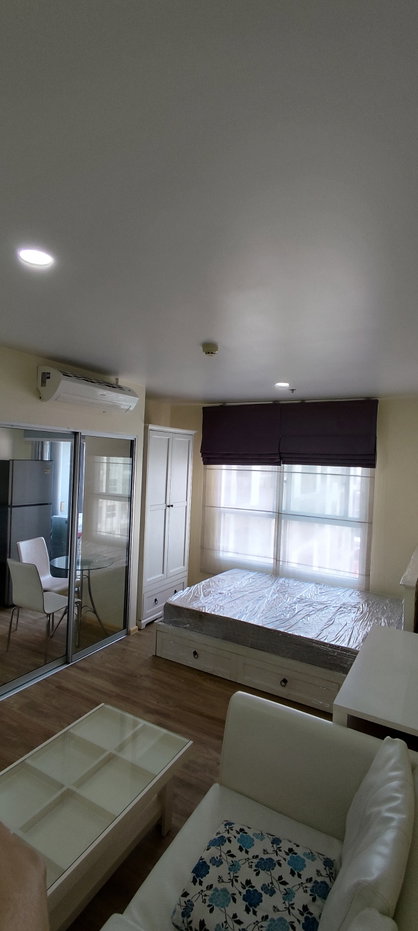รูป ห้องพร้อมอยู่  เพิ่ง renovate เสร็จ มีเครื่องซักผ้า ชั้น 18 ไม่ไกลจากลิฟท์  - รูปที่ 2/5