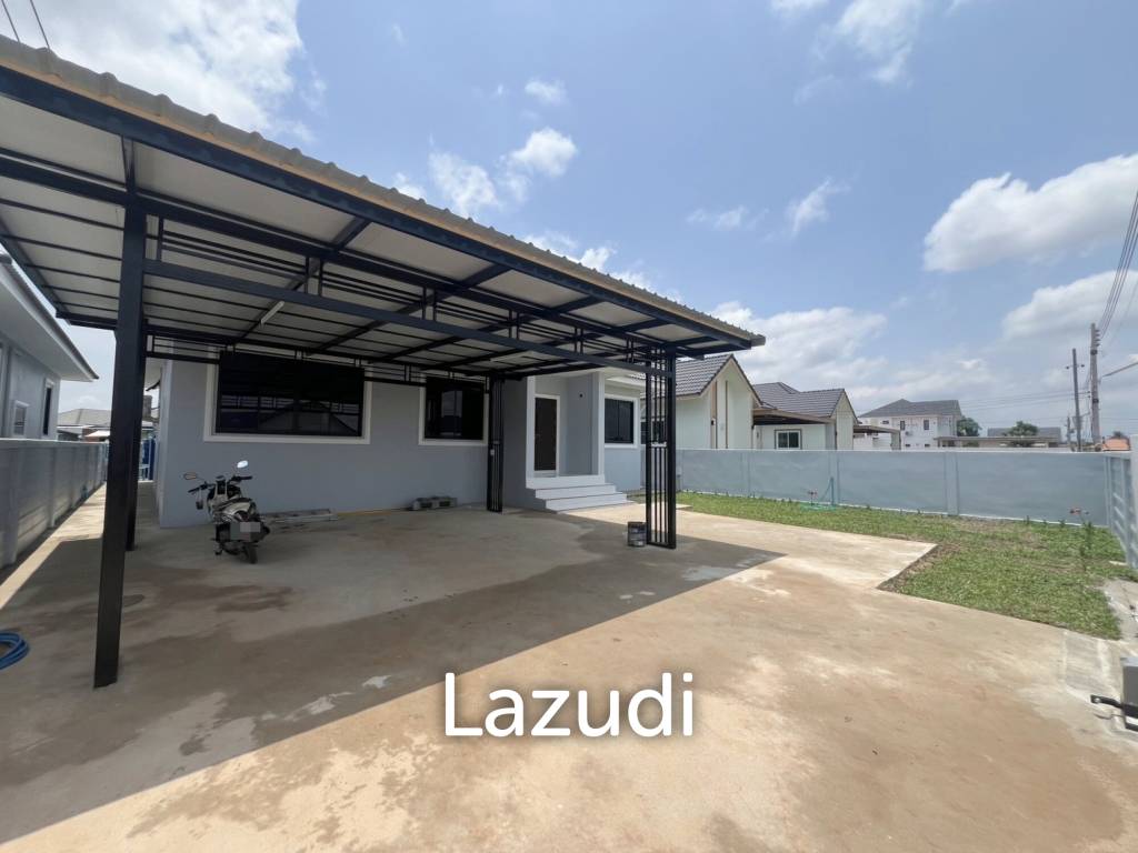 รูป บ้านสร้างใหม่ทรงโมเดิร์นชั้นเดียว 3 ห้องนอนใกล้เมืองเชียงราย - รูปที่ 2/32
