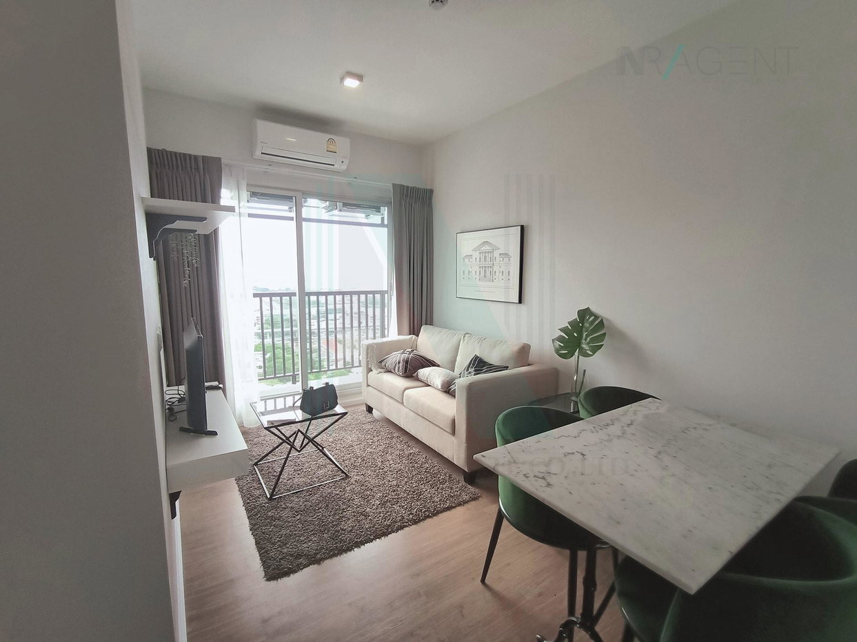 รูป ให้เช่าคอนโด น็อตติ้ง ฮิลล์ สุขุมวิท-แพรกษา อาคาร 1 ชั้น 33 2 ห้องนอน ขนาด 35.00 ตรม ใกล้ Robinson สมุทรปราการ - รูปที่ 1/8
