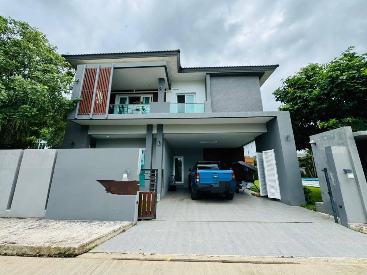 รูป ขายพูลวิลล่า 4 ห้องนอน 4 ห้องน้ำ โครงการแสนสราญ นอร์ทวิว หางดง-เชียงใหม่ เฟอร์นิเจอร์ครบพร้อมอยู่ (H440) T.0946511456 - รูปที่ 2/20