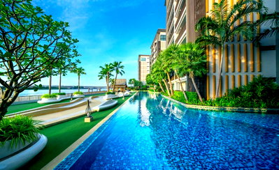 ขายคอนโด : ขาย 2 ห้องนอน Metro Luxe Riverfront Rattanathibet ห้องใหม่ ไม่เคยเข้าอยู่